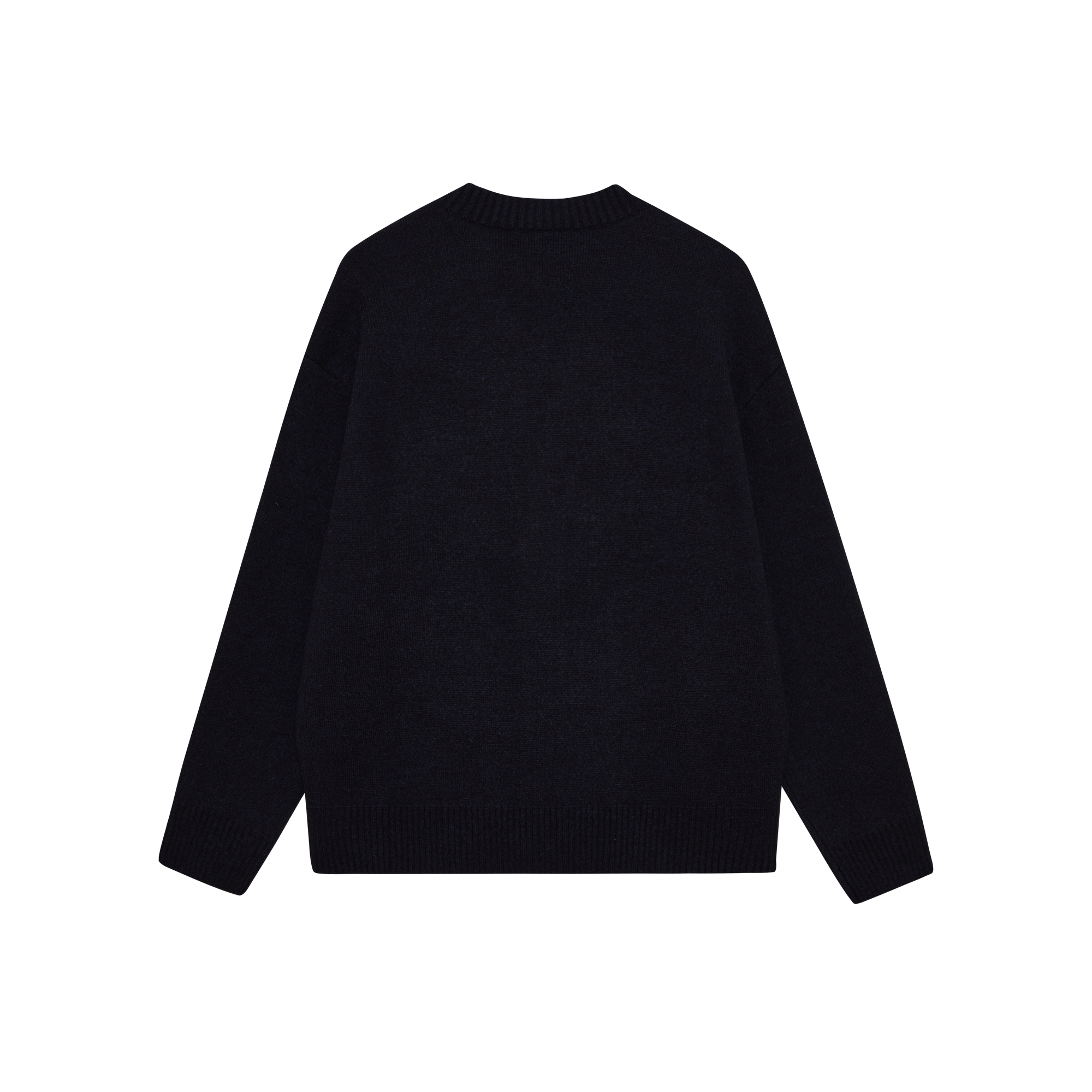 Black Loose Cardigan Sweater