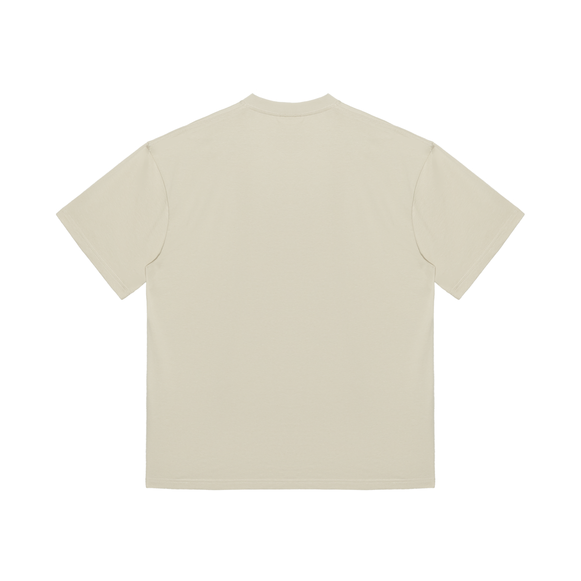 Wheat Color Flocked CV Short Sleeves