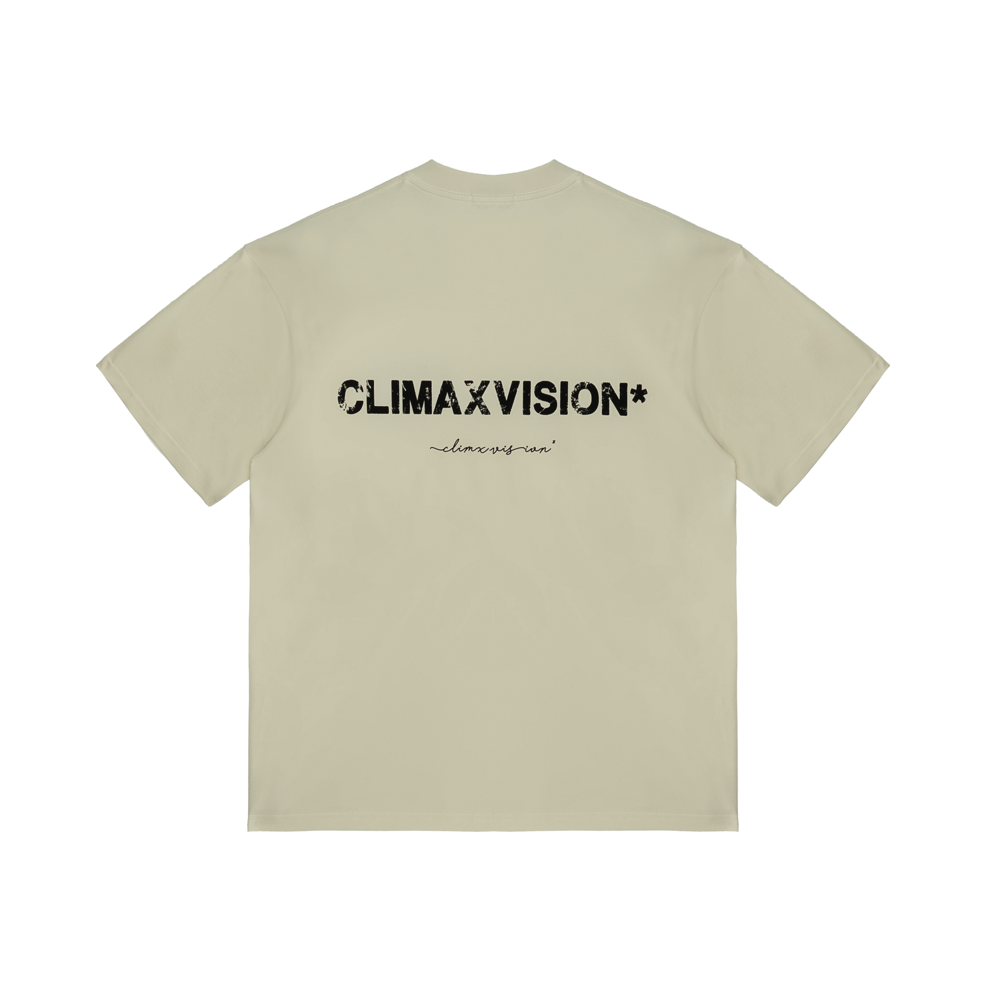 Gray Green Broken Logo Double-breasted Short-sleeved Shirt