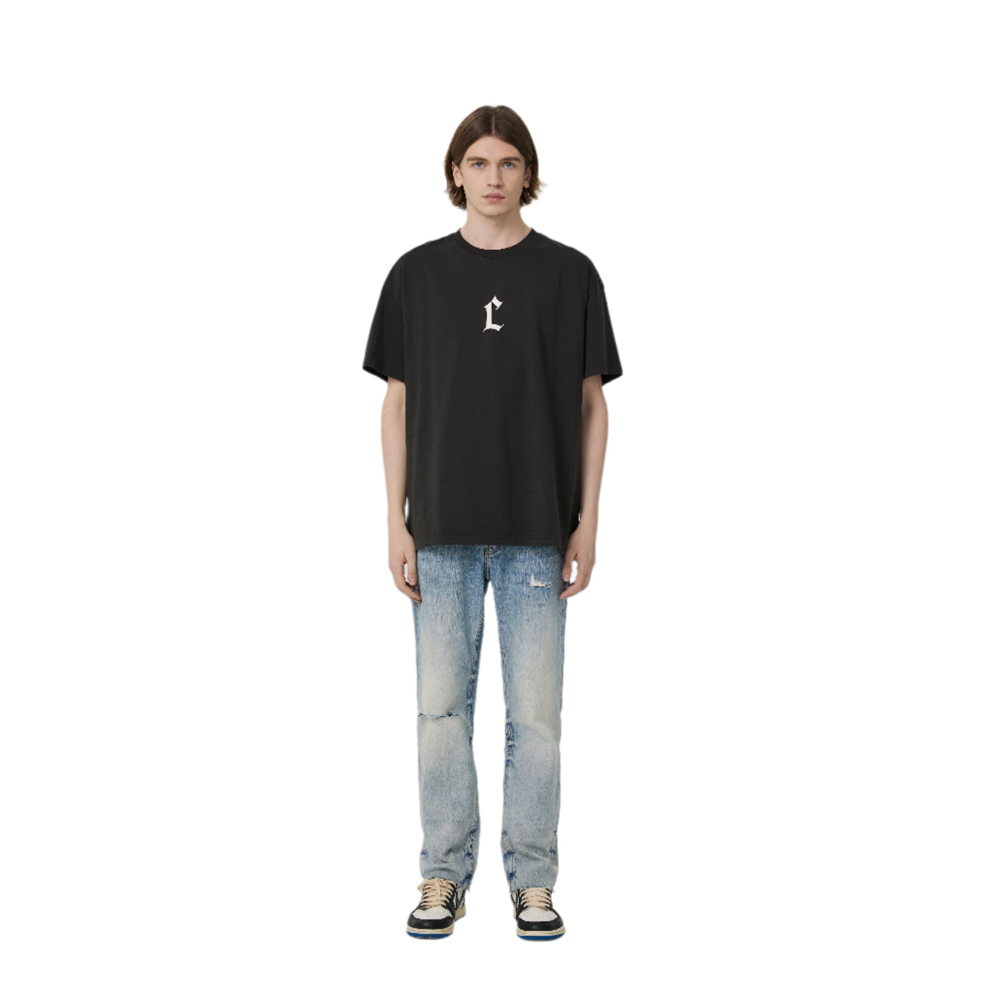 Carbon Black C-shaped Foam Short Sleeves