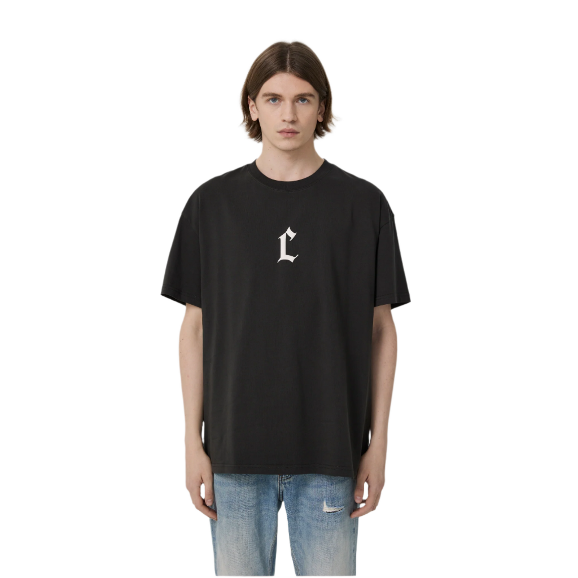 Carbon Black C-shaped Foam Short Sleeves
