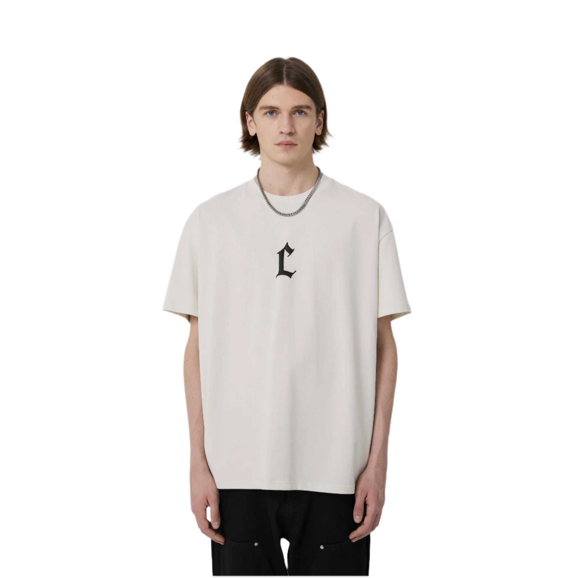 White C-shaped Foam Short Sleeves