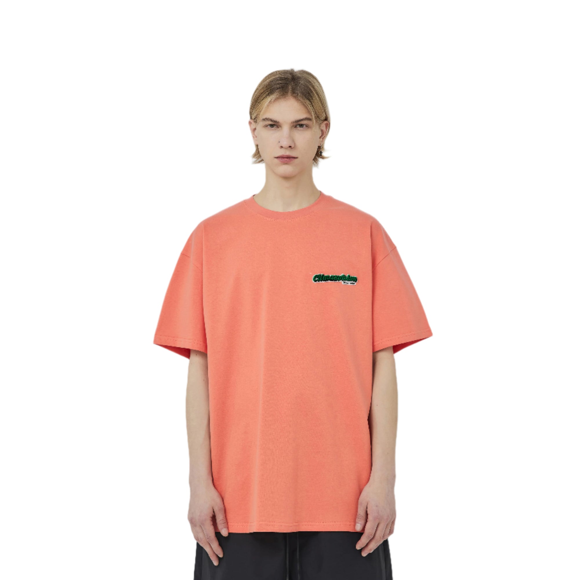 Watermelon Red Toothbrush Embroidered CV Short Sleeve