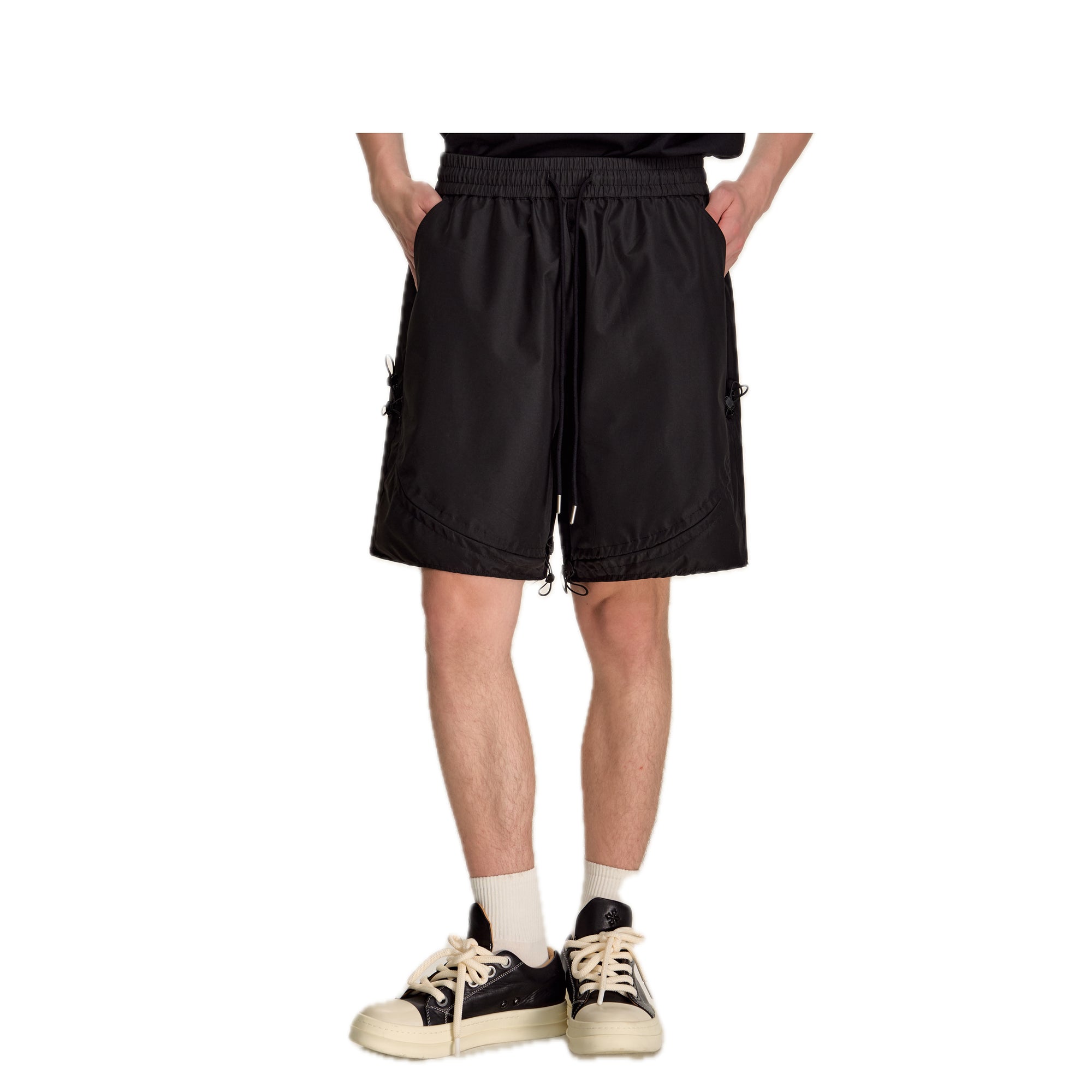 Gathered Silhouette Shorts