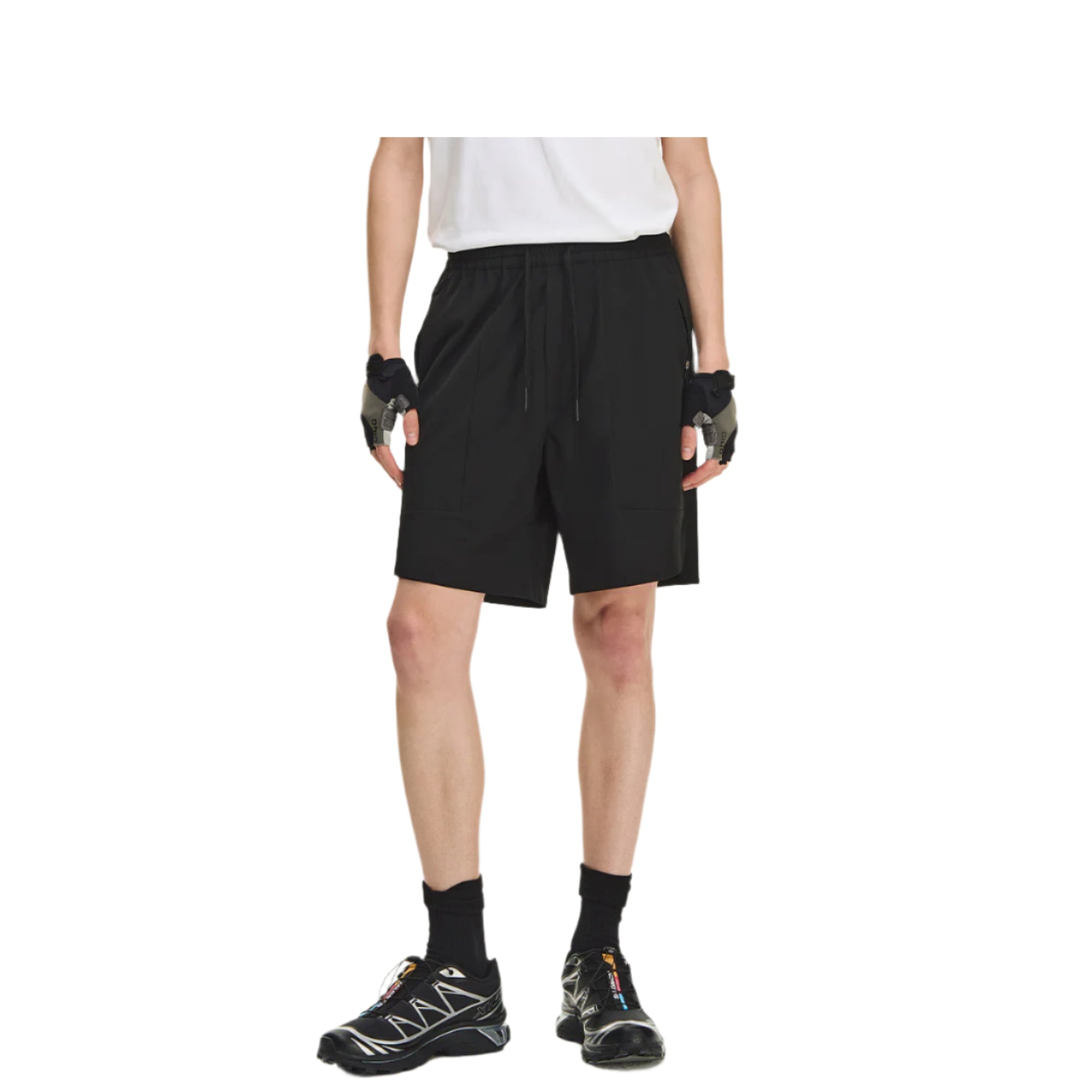Black Quick Dry Sports Shorts
