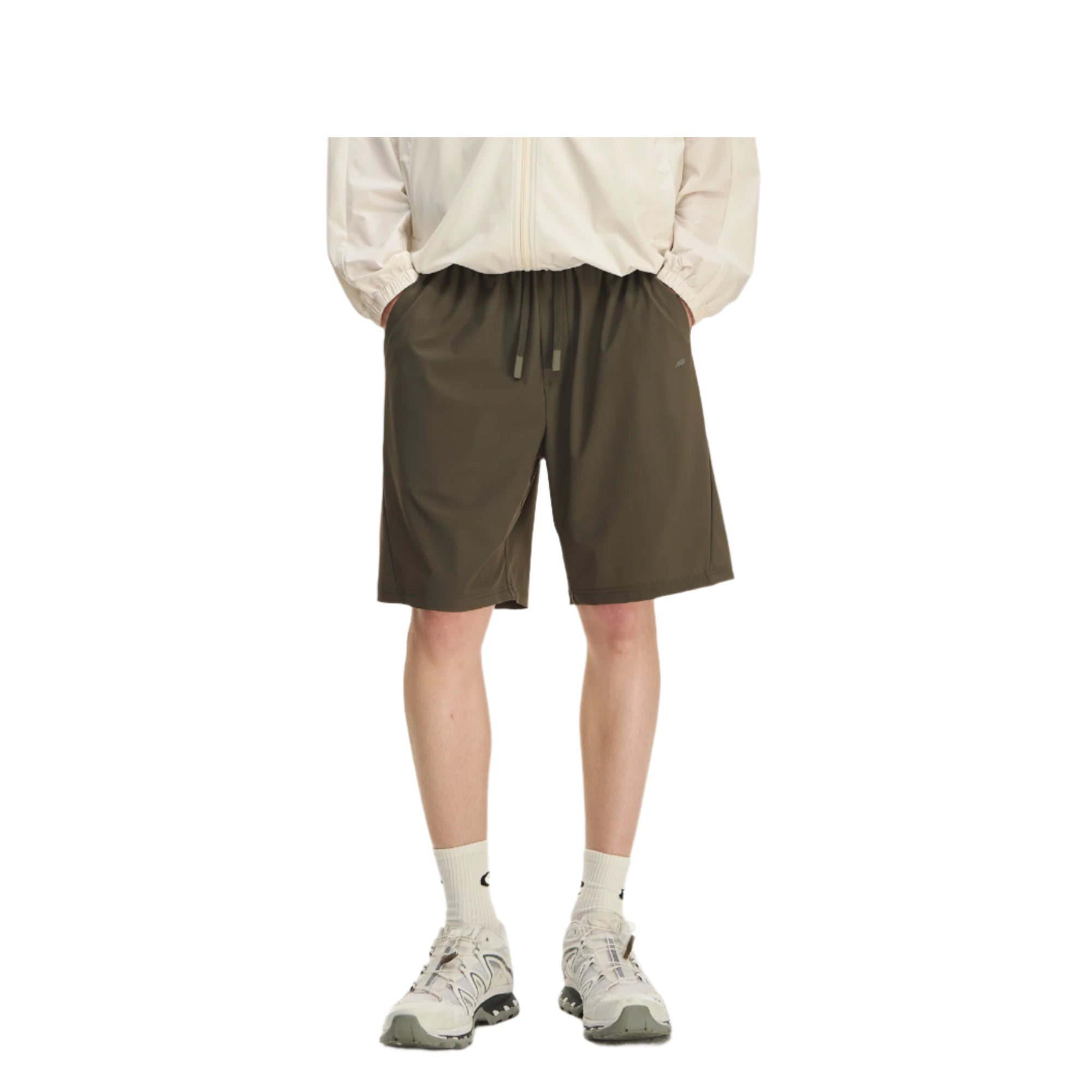 Dark Green Sun Protection Sports Shorts