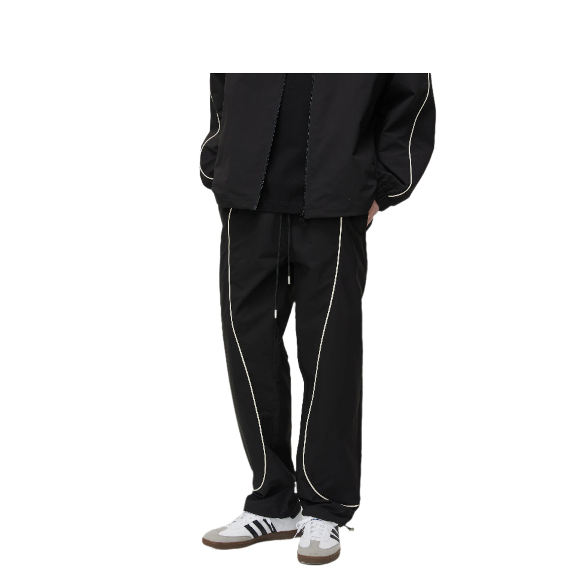 Black Vintage American Combat Pants