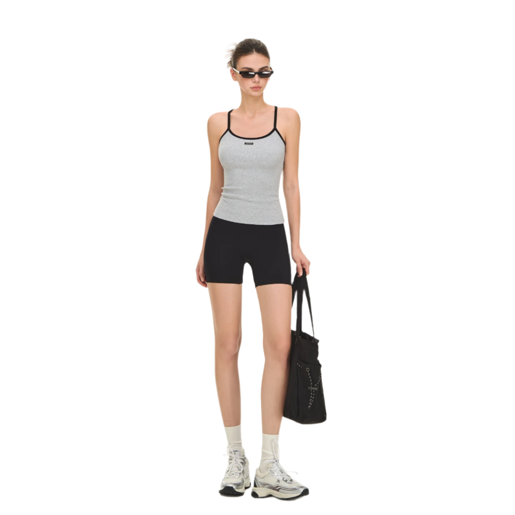 Grey Stretch Tank