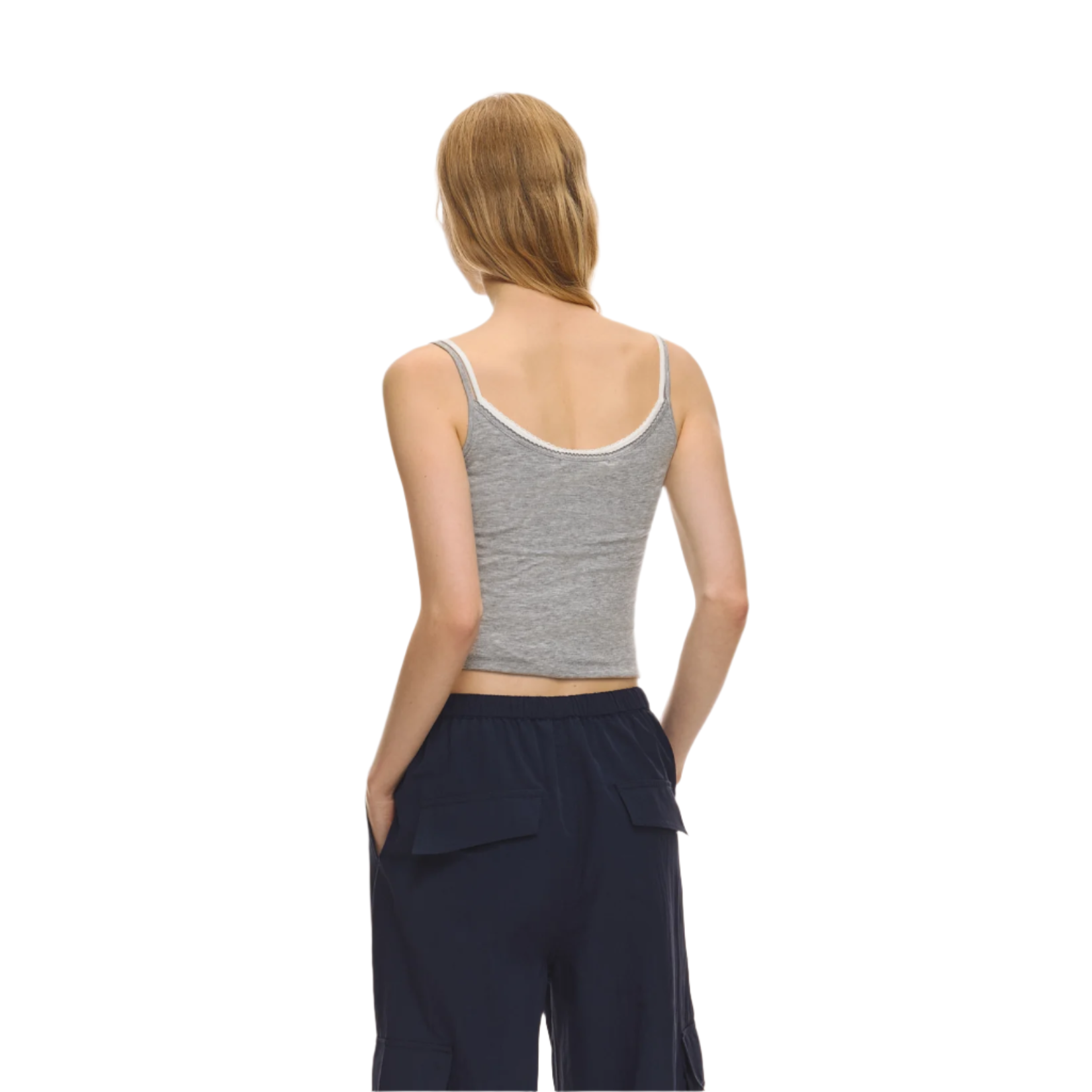 Ice Grey Skin-Friendly Button Vest