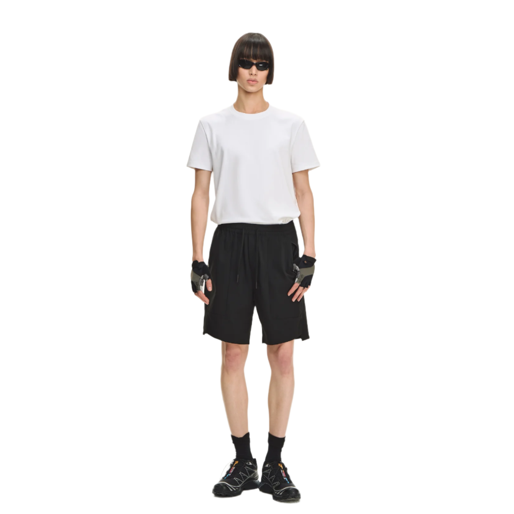 Black Quick Dry Sports Shorts
