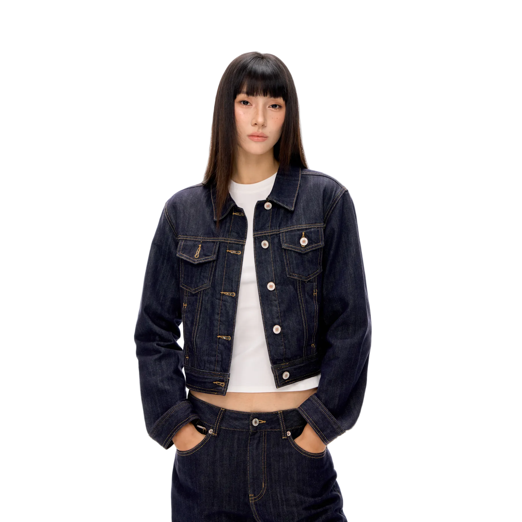 Blue Classic Retro Denim Jacket