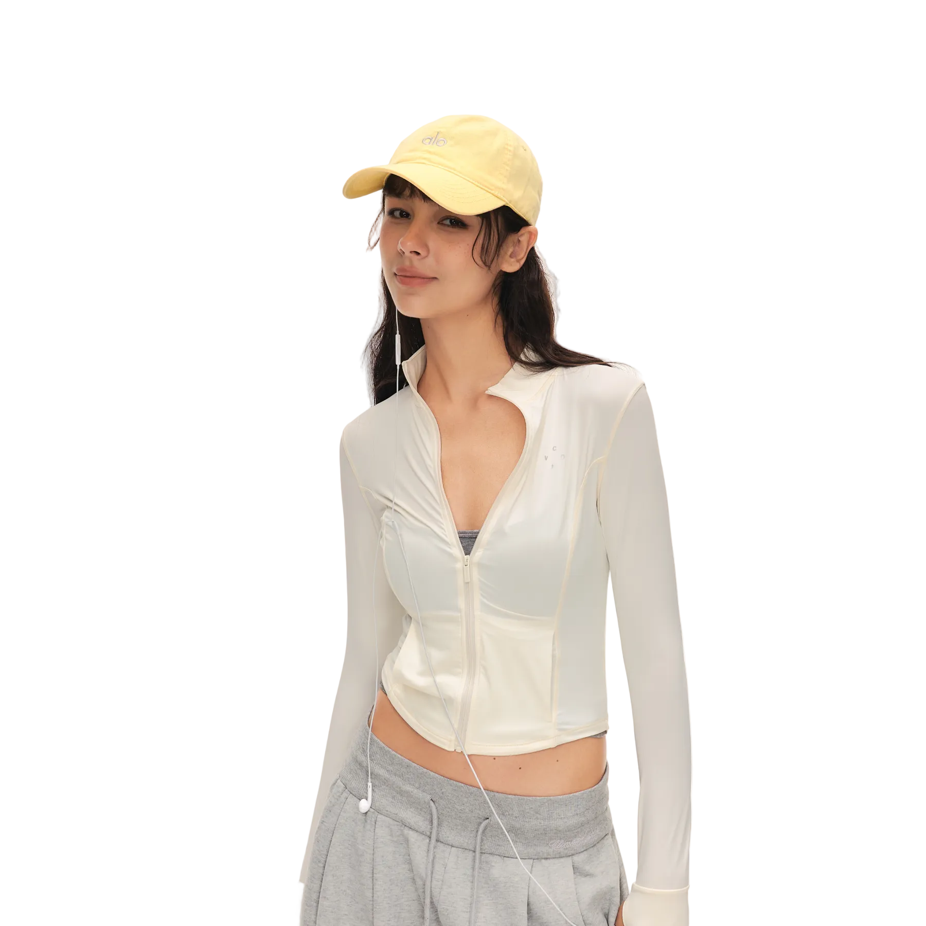 Beige Ultra-Lightweight Cooling Sun Protection Jacket