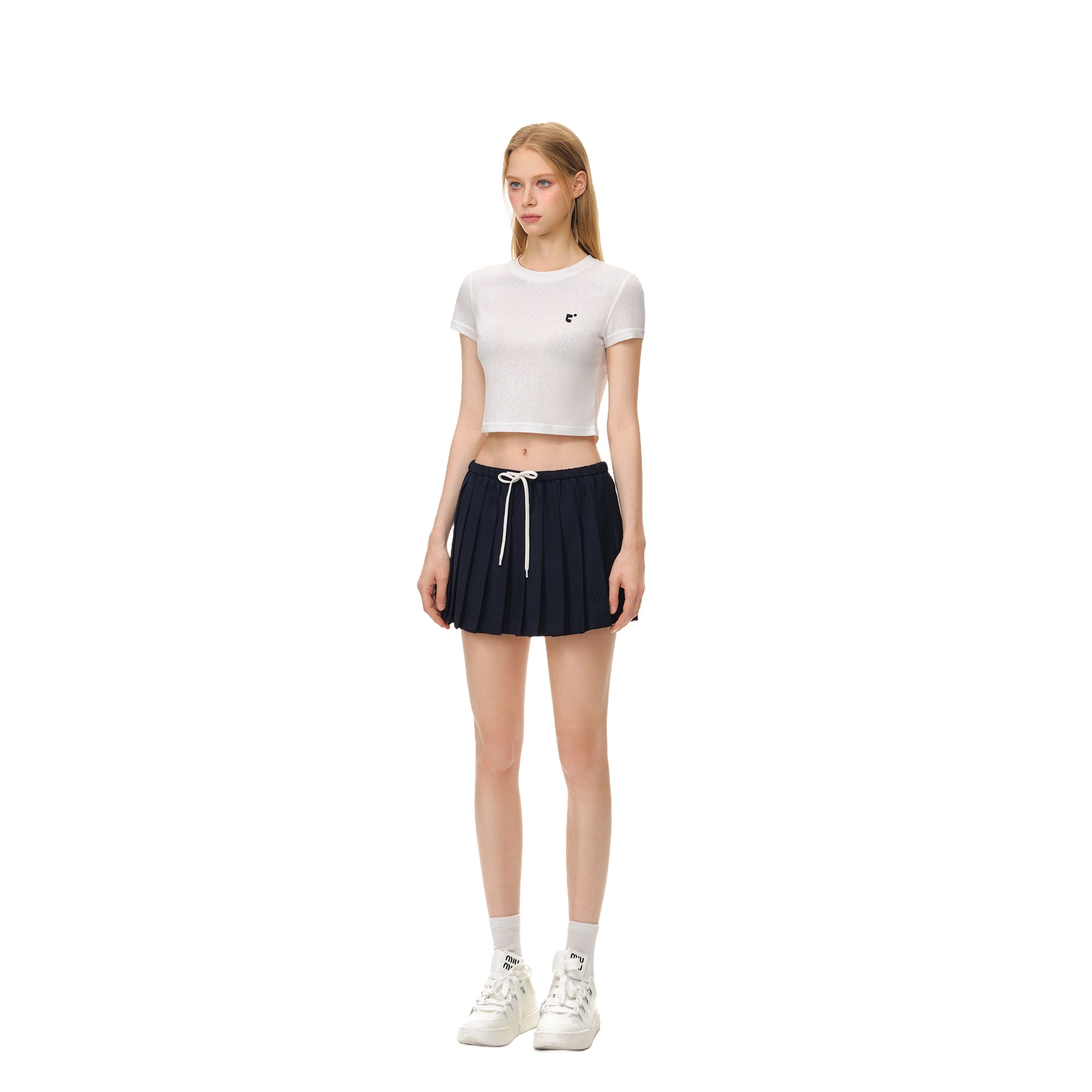 White Snowflake Cotton Light Classic Short Sleeves