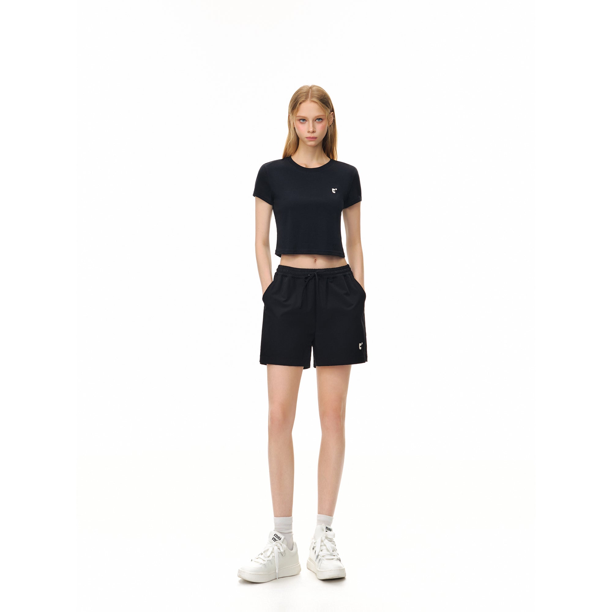 Black Light Casual Sports Shorts