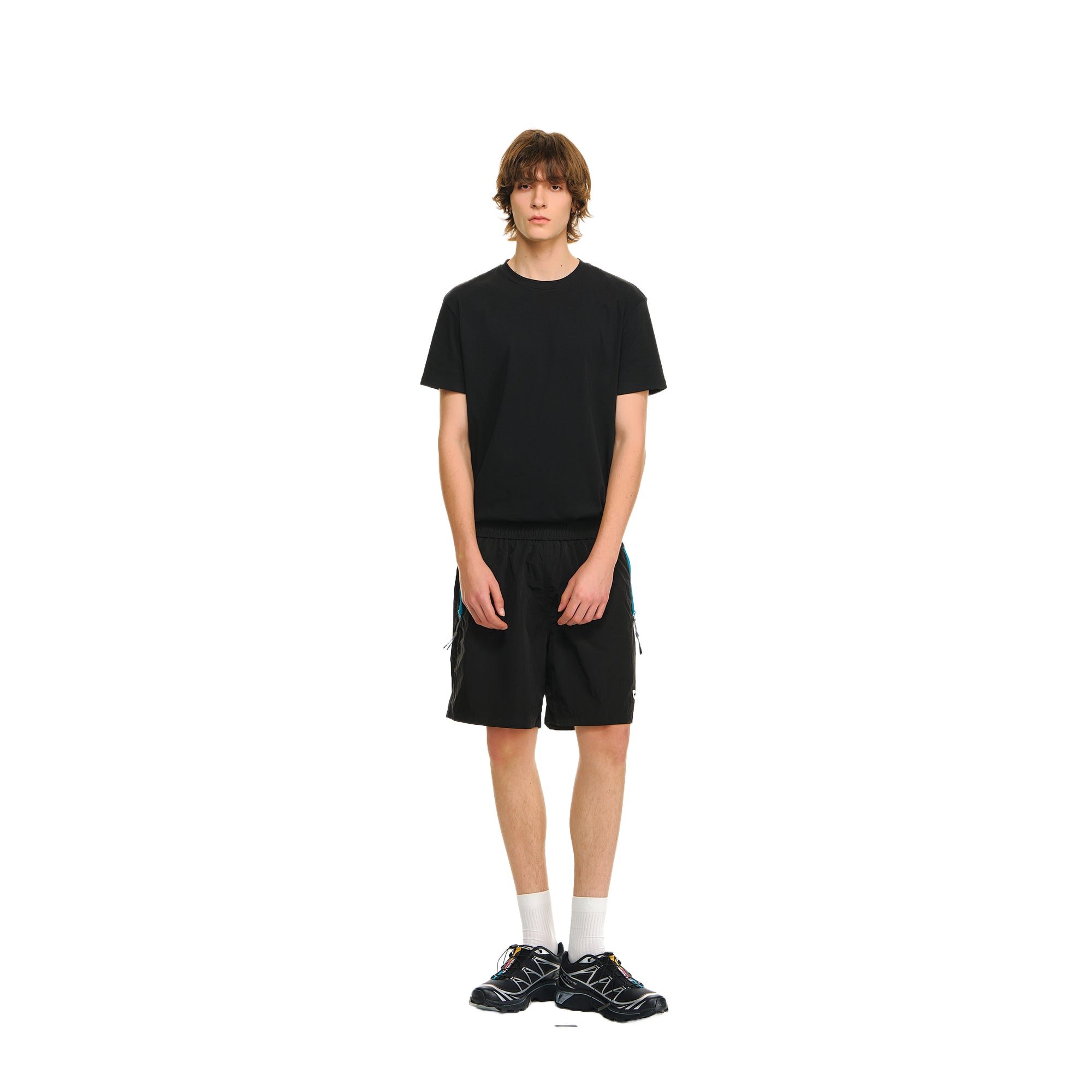 Black Commuting Boxy Short Sleeve