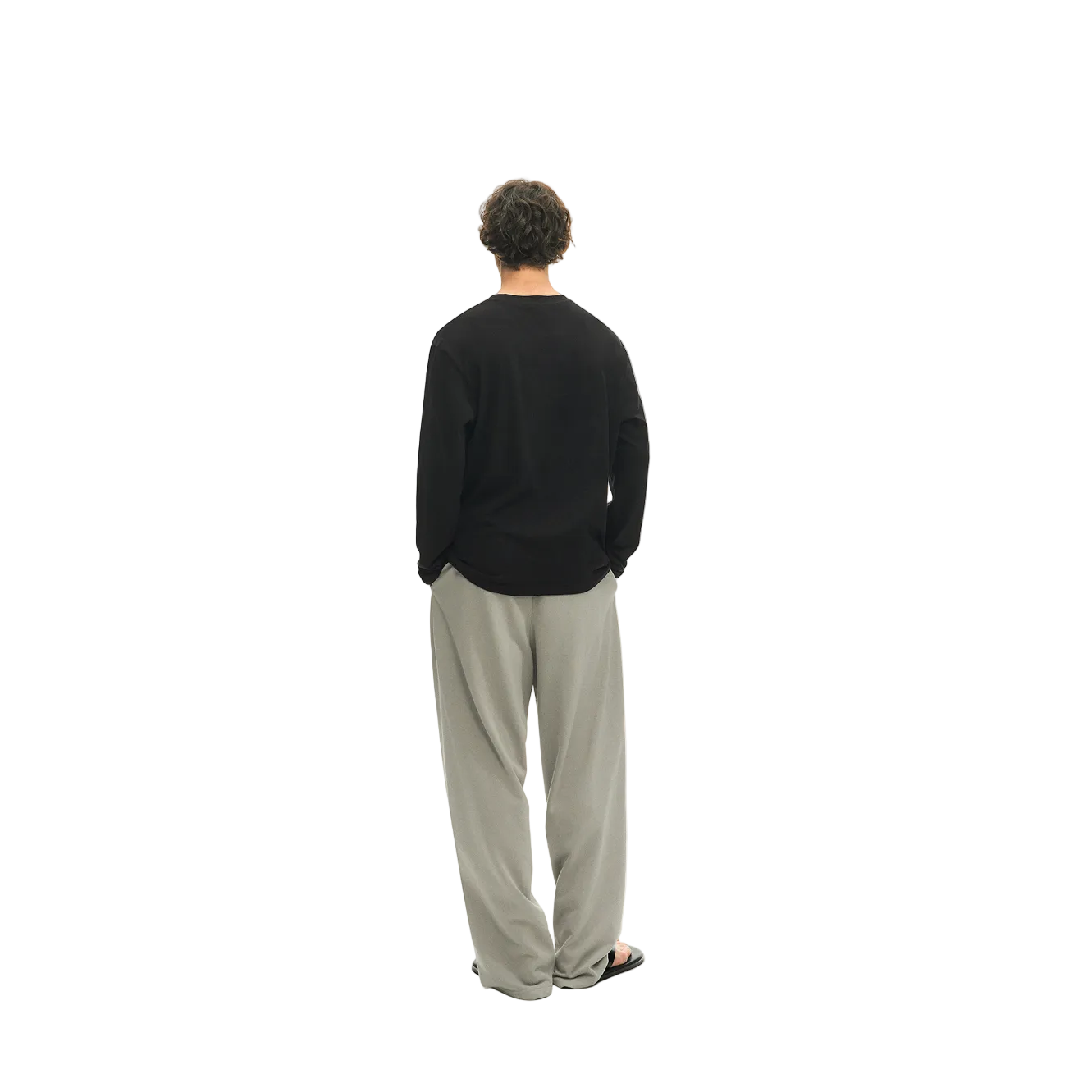 Grey Heavyweight Drawstring Sweatpants