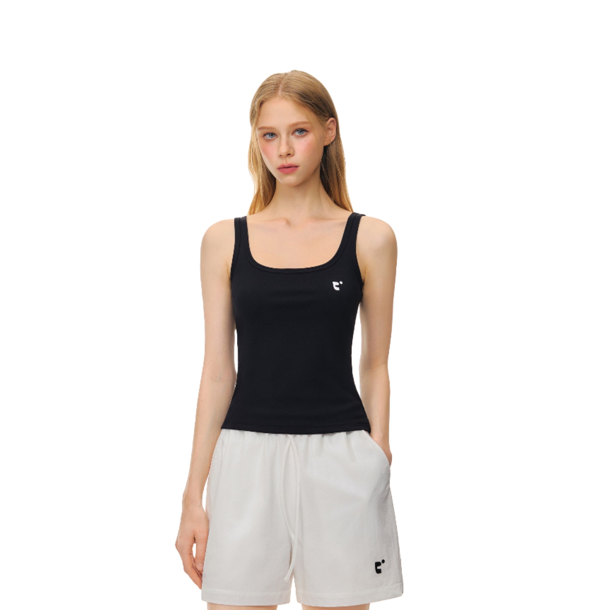 Black Nylon Ribbed Commuter Sports Vest