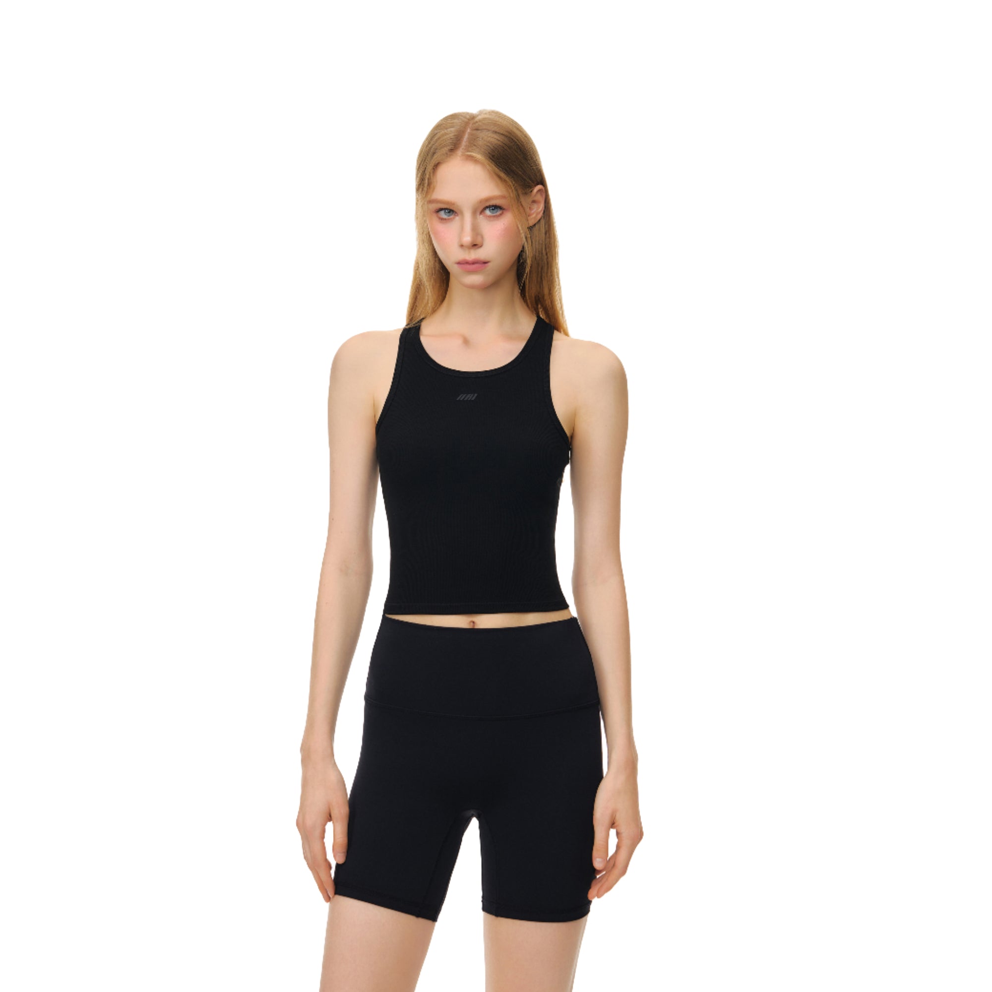 Black Cloud Stretch Cool Tencel Short Sports Vest