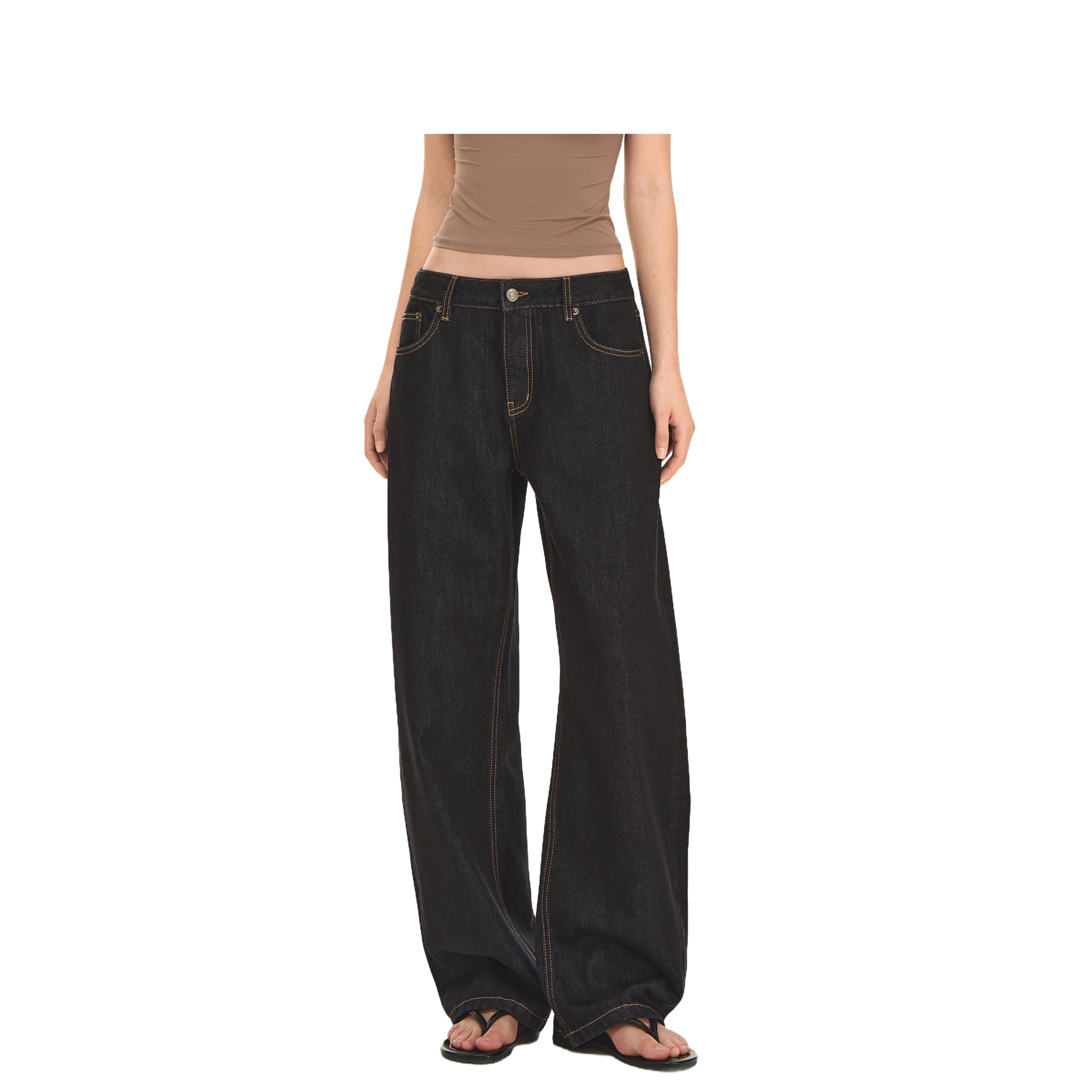 Black Lyocell Vintage Machete Jeans