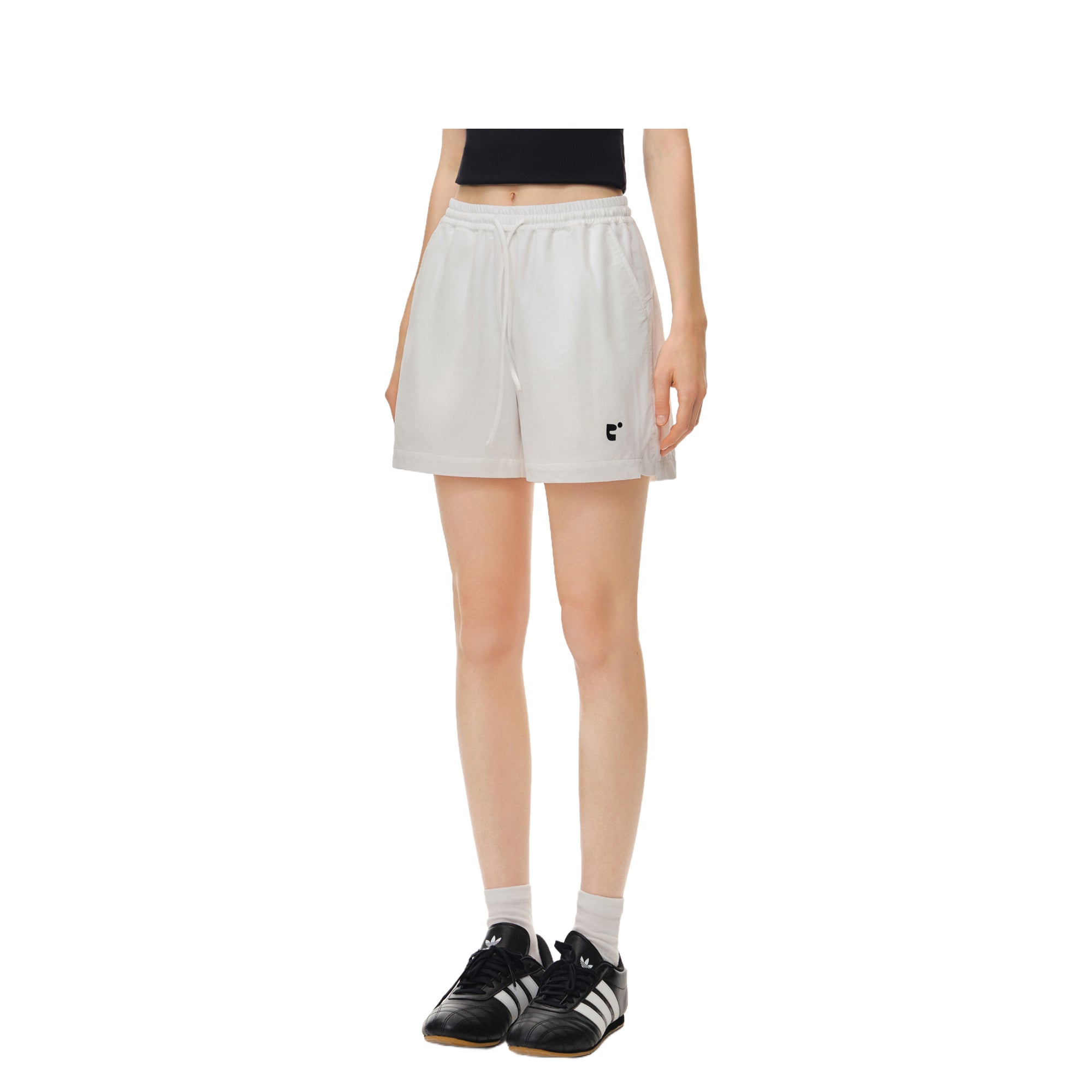 White Light Casual Sports Shorts