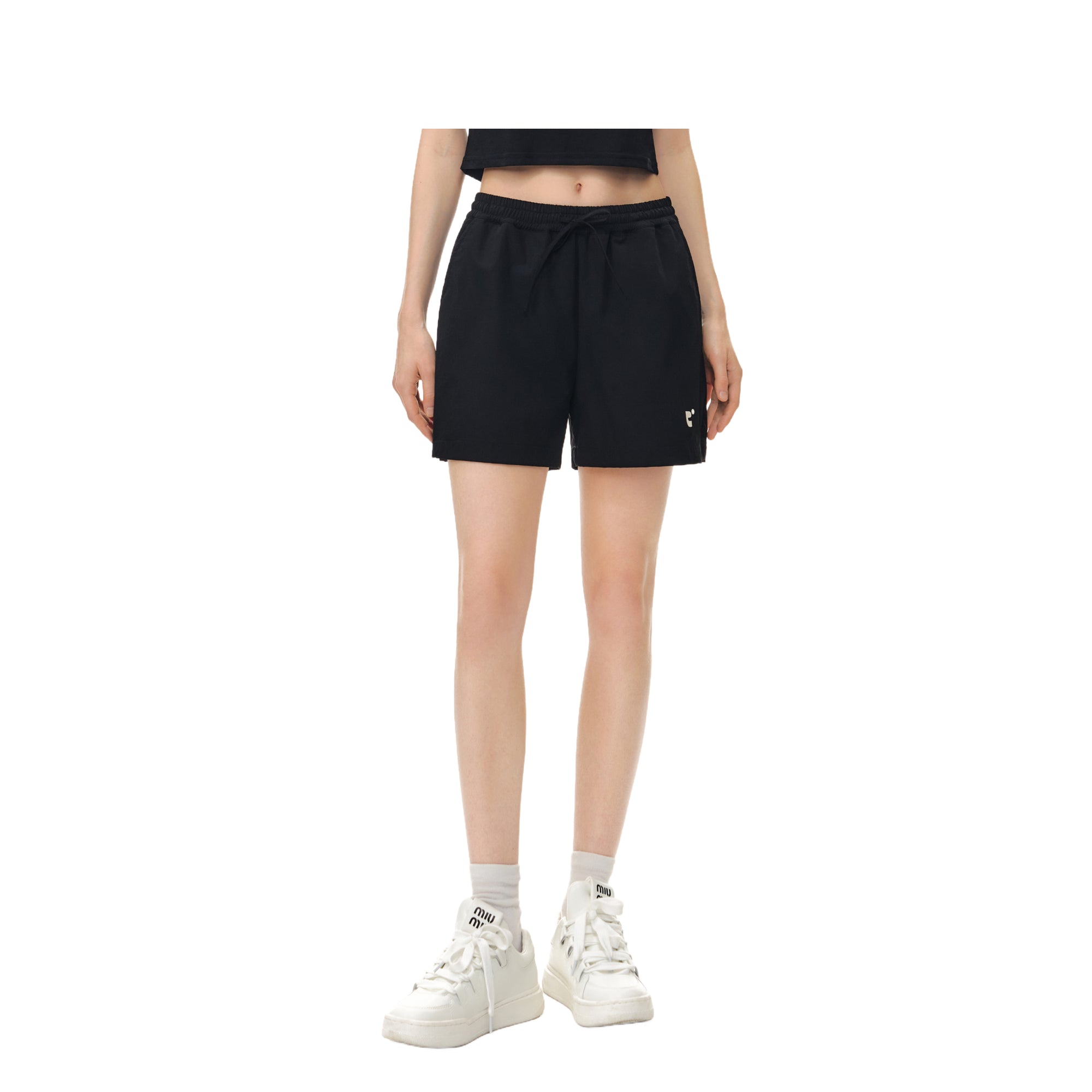 Black Light Casual Sports Shorts