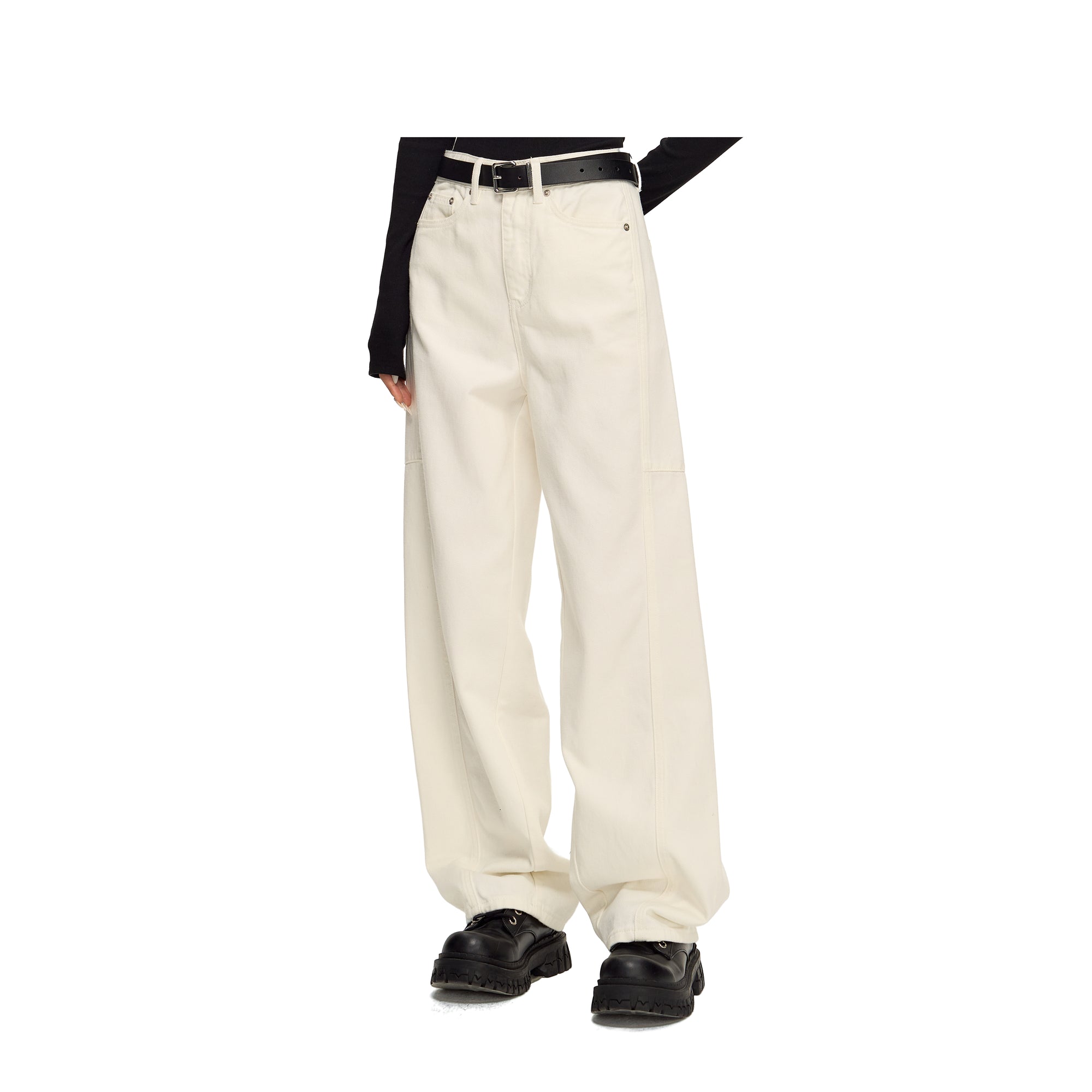 Split Machete Jeans