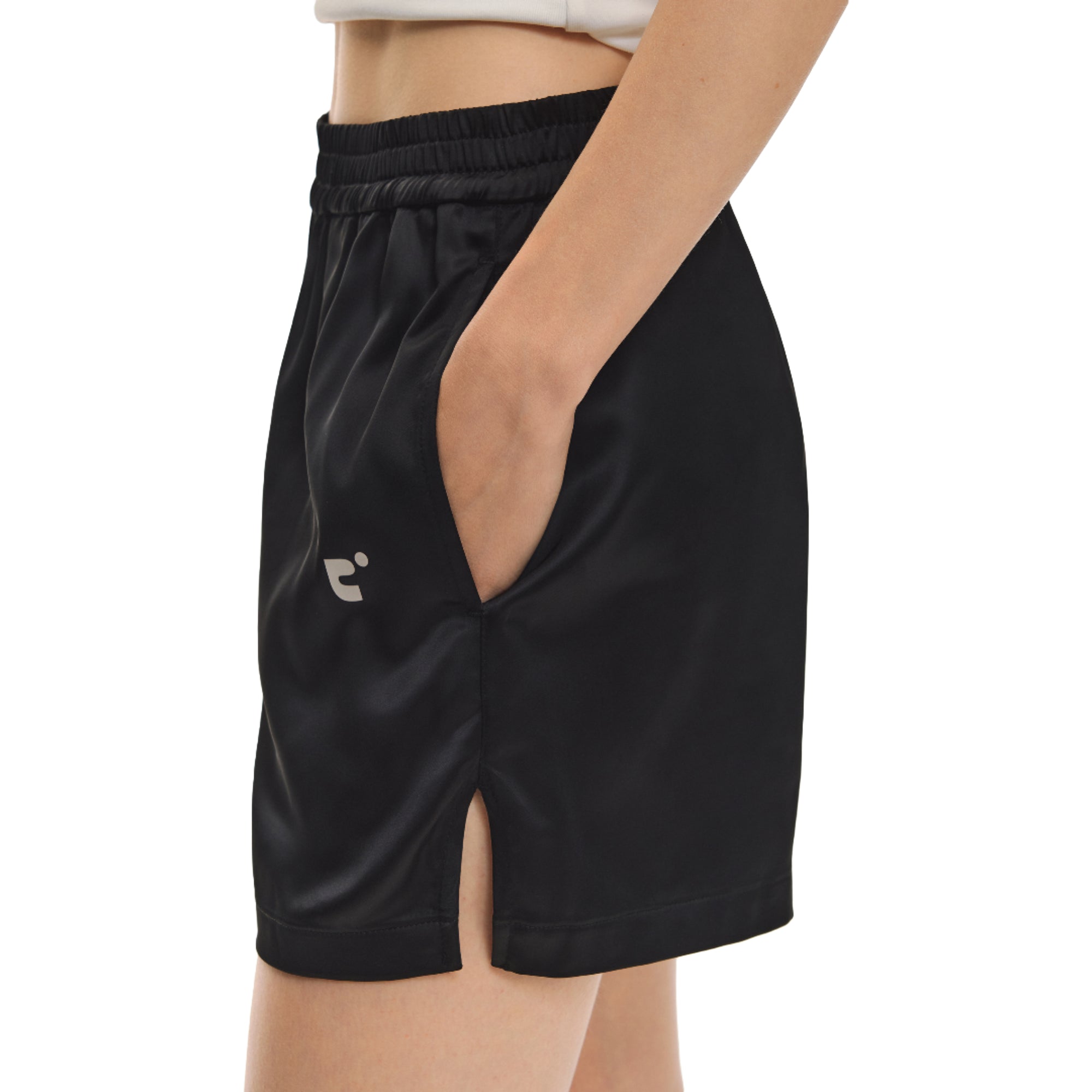 Black Summer Smooth Breathable Casual Shorts