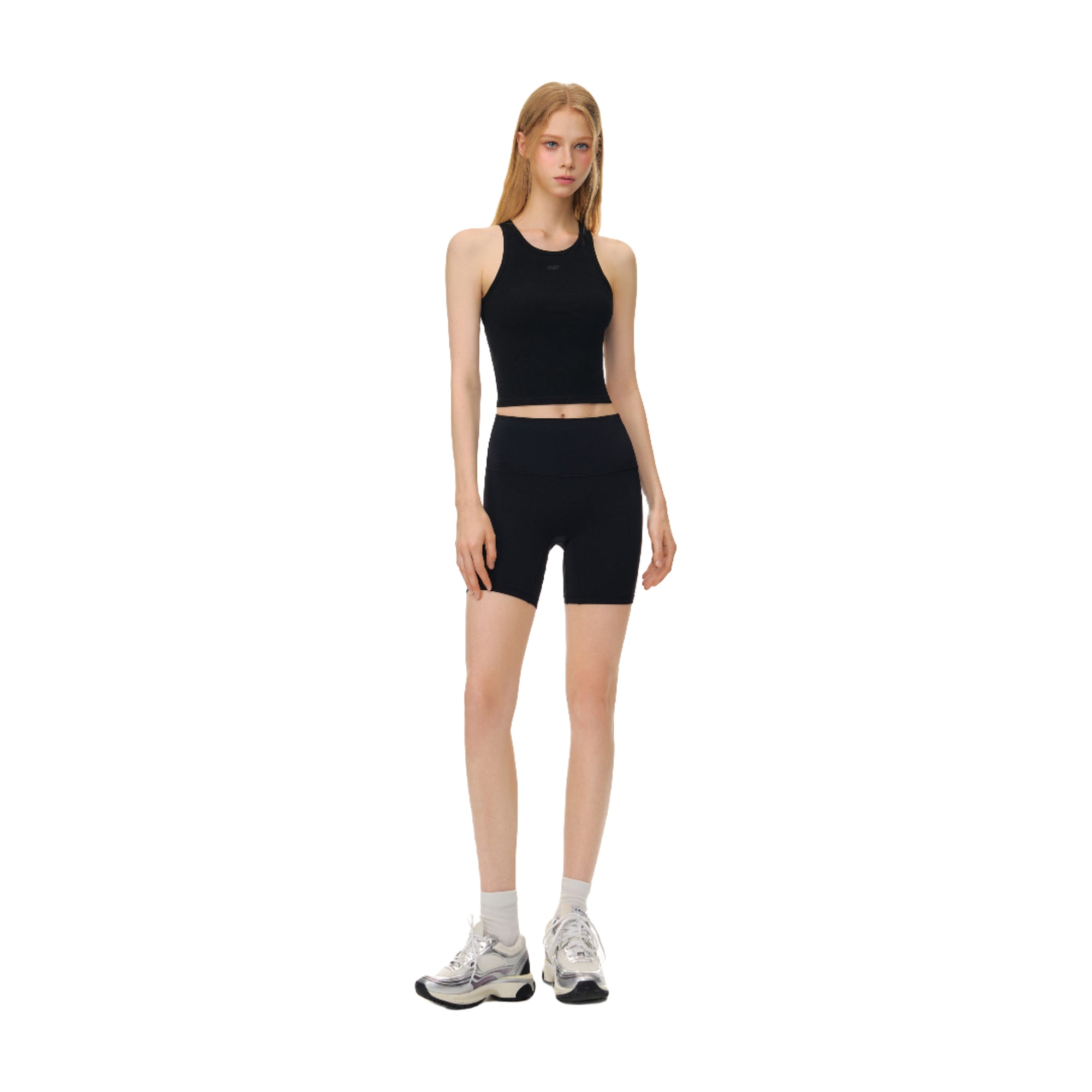 Black Cloud Stretch Cool Tencel Short Sports Vest