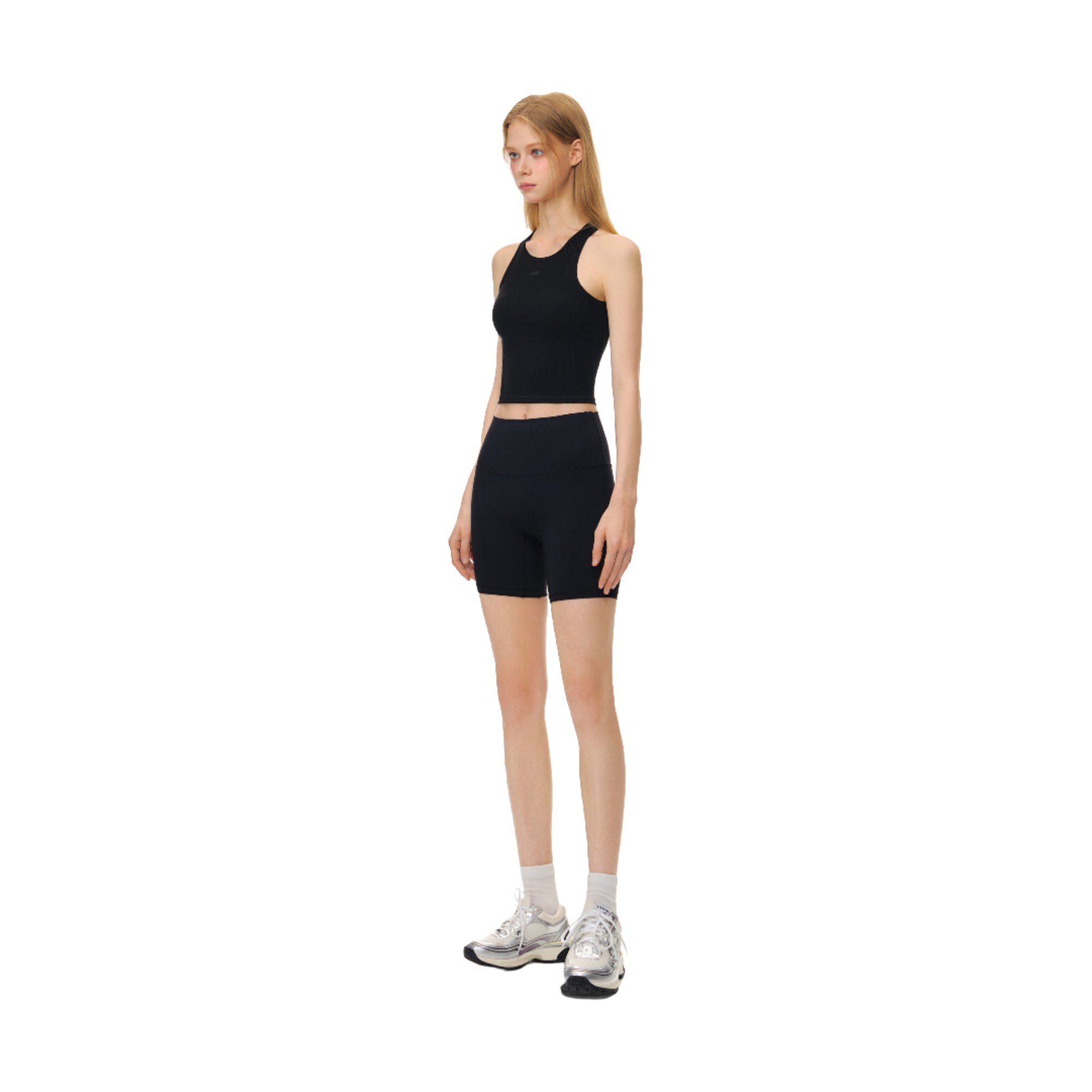 Black Cloud Stretch Cool Tencel Short Sports Vest